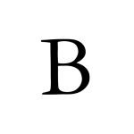 B