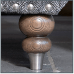 Antique ash / brushed nickel