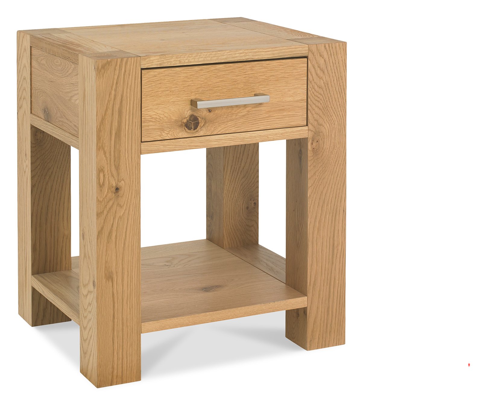Cuba Light Oak Lamp Table