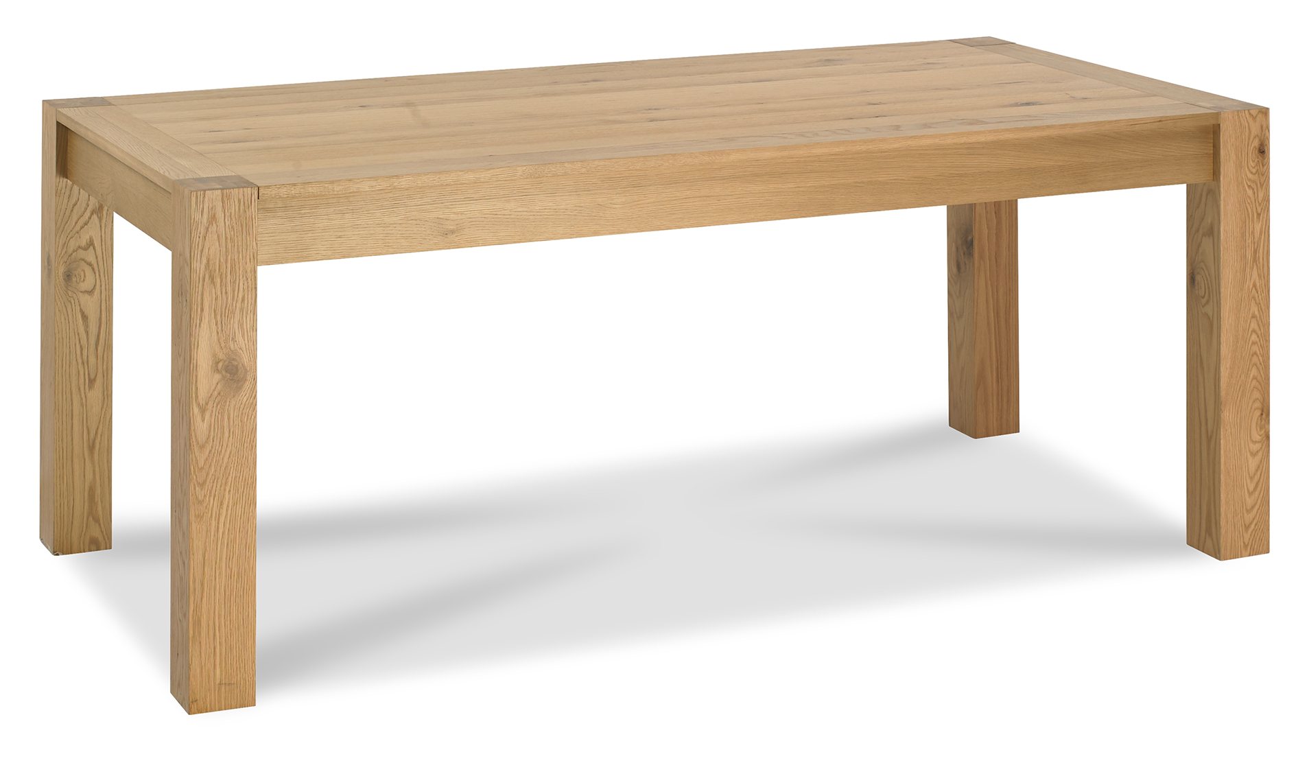 Cuba Light Oak 1.85m Extending Table