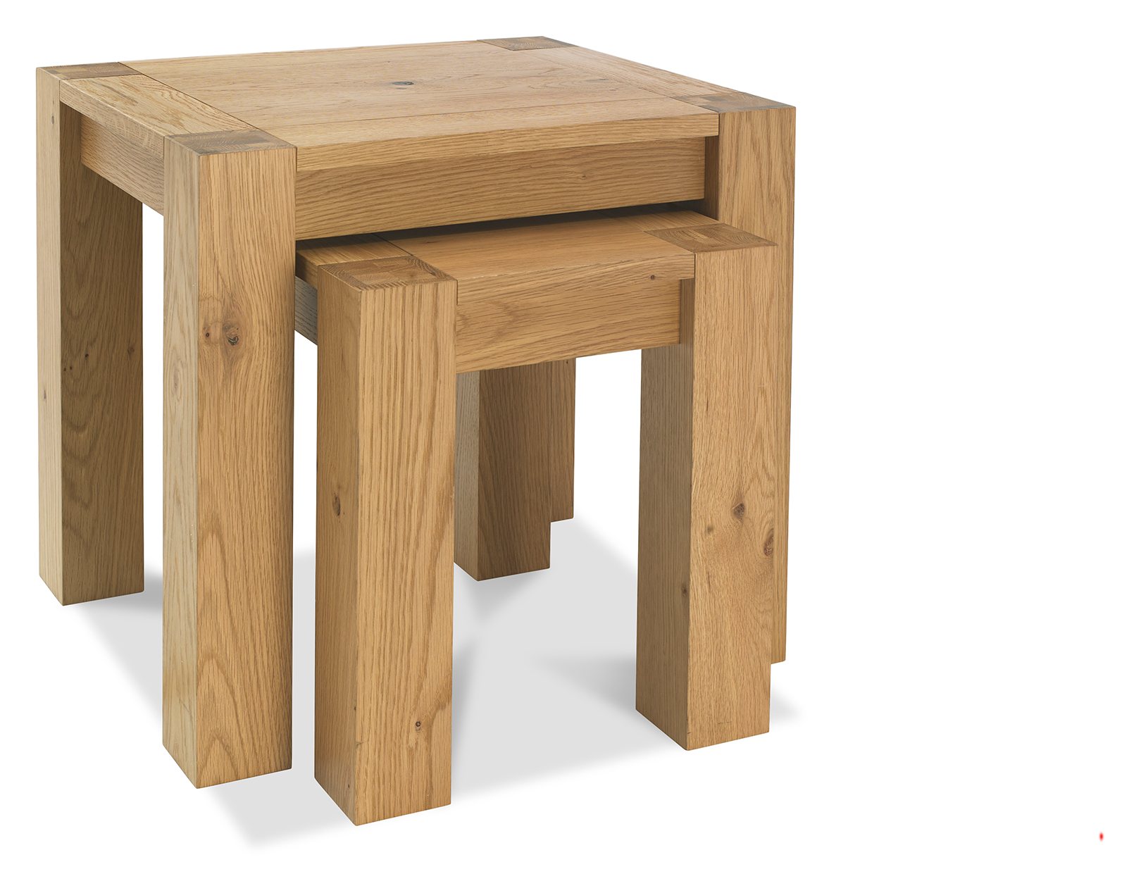 Cuba Light Oak Nest of Tables