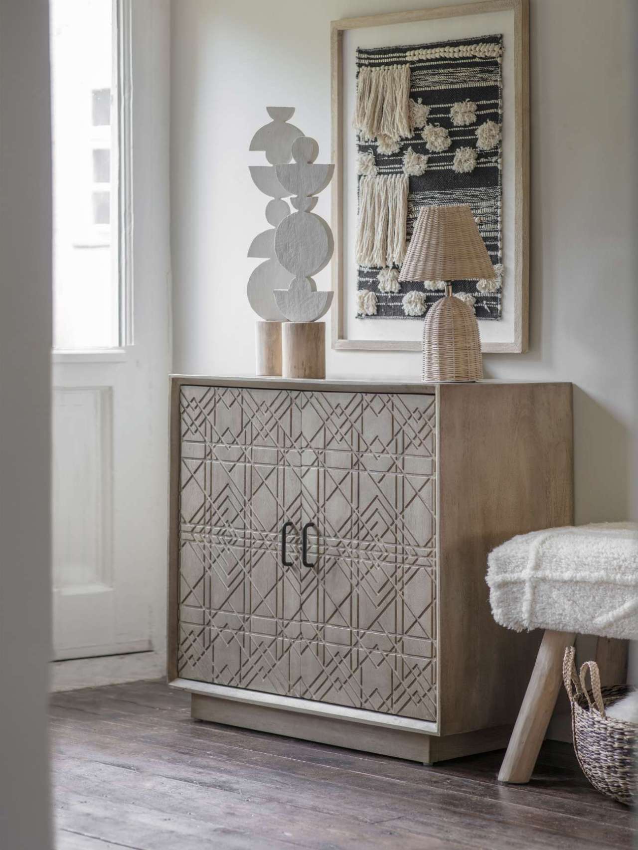 Monochrome Rug wall decor