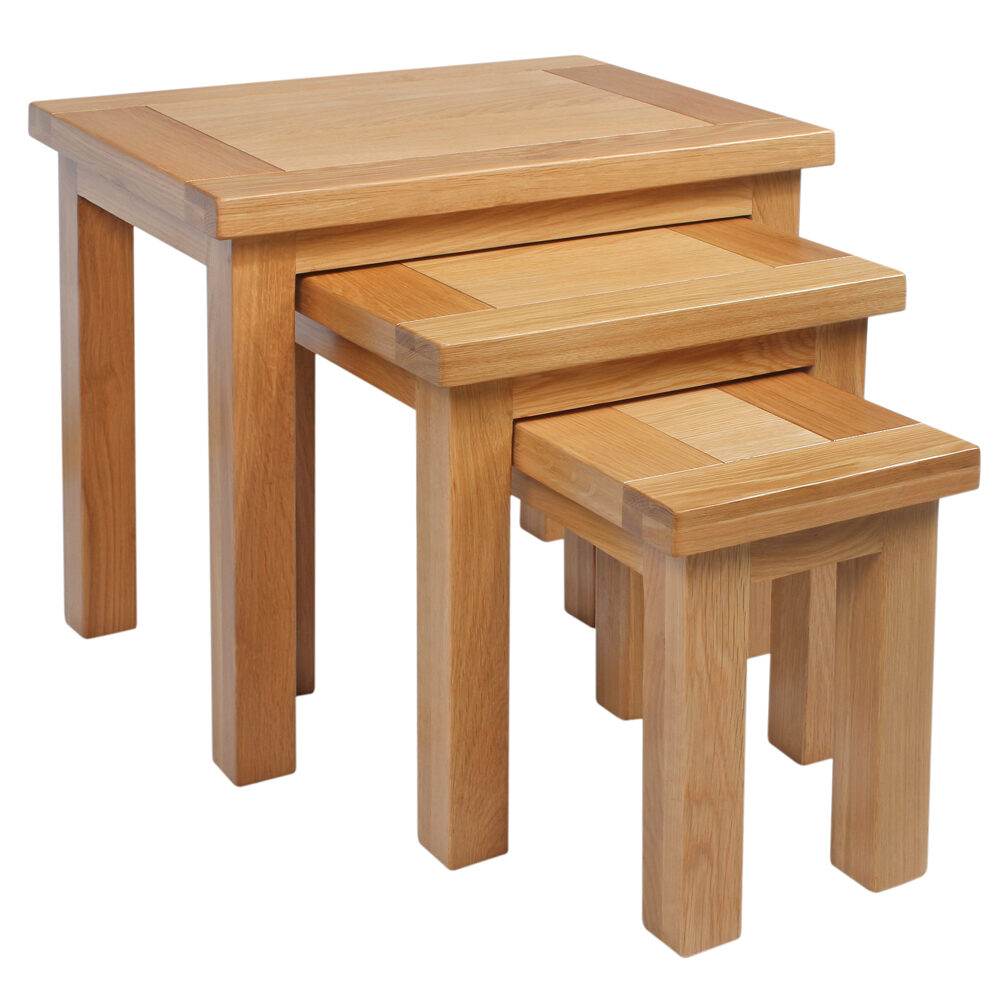 Cambridge Oak Nest of Tables