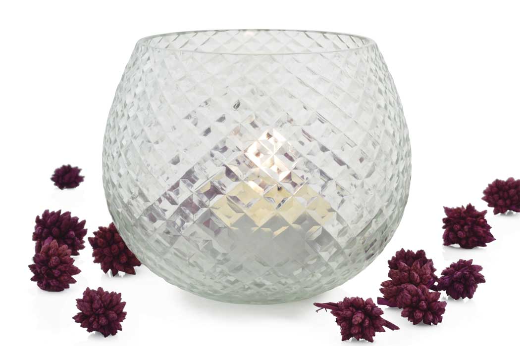 Round Glass tealight
