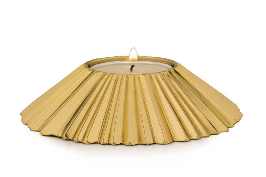 Round taper tealight holder
