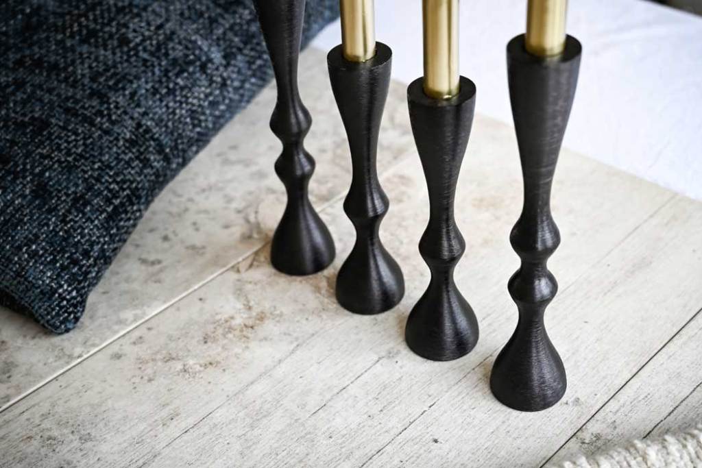 'Slinky' candle holder (small)