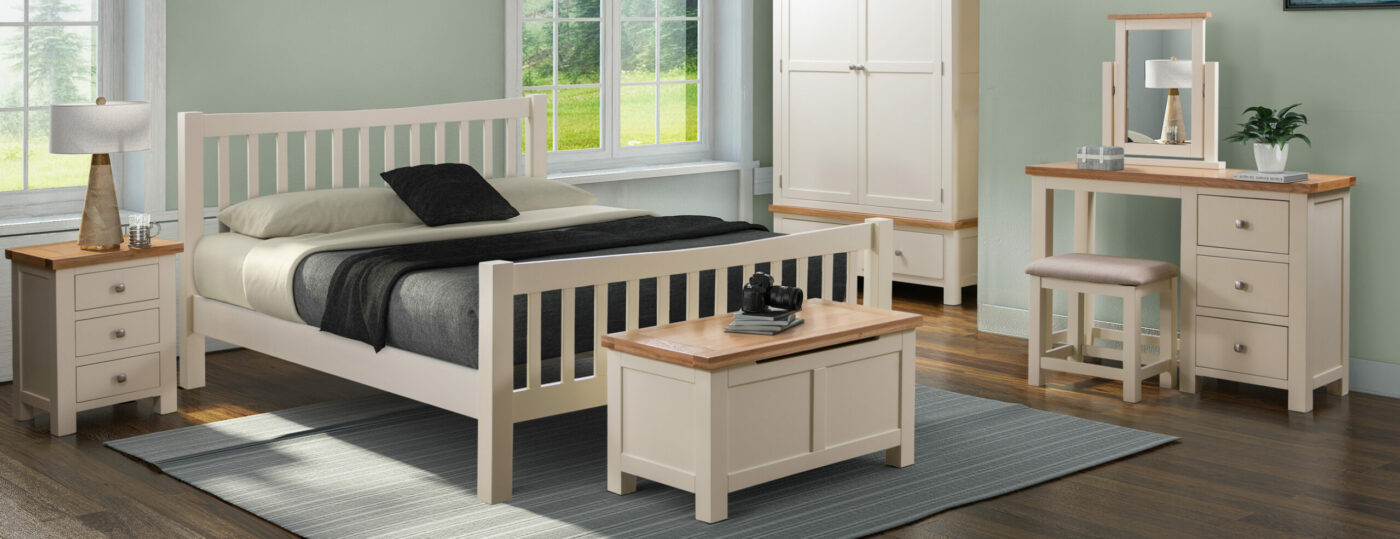 Cambridge Painted Oak bedroom furniture collection