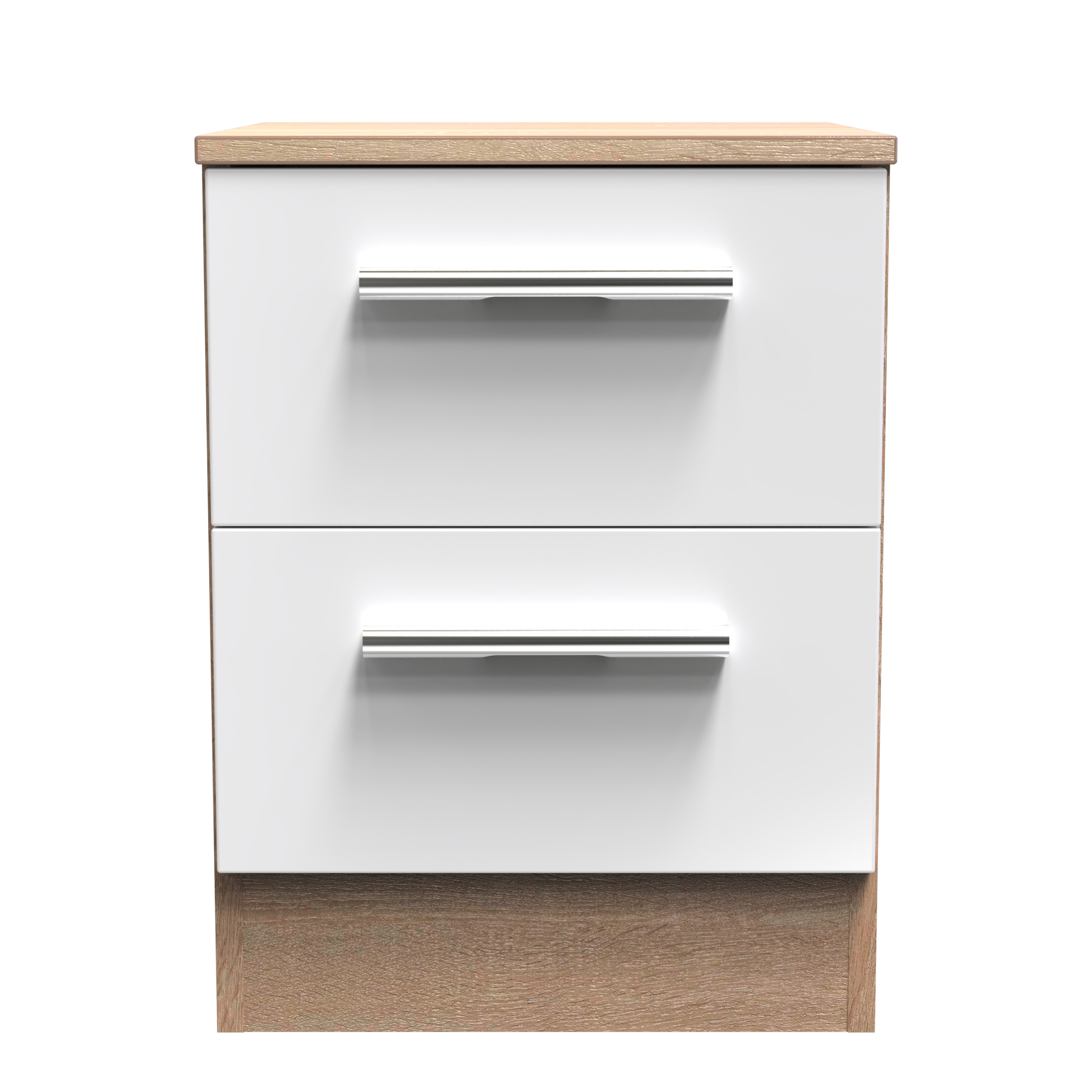 Manhattan 2 Drawer Bedside