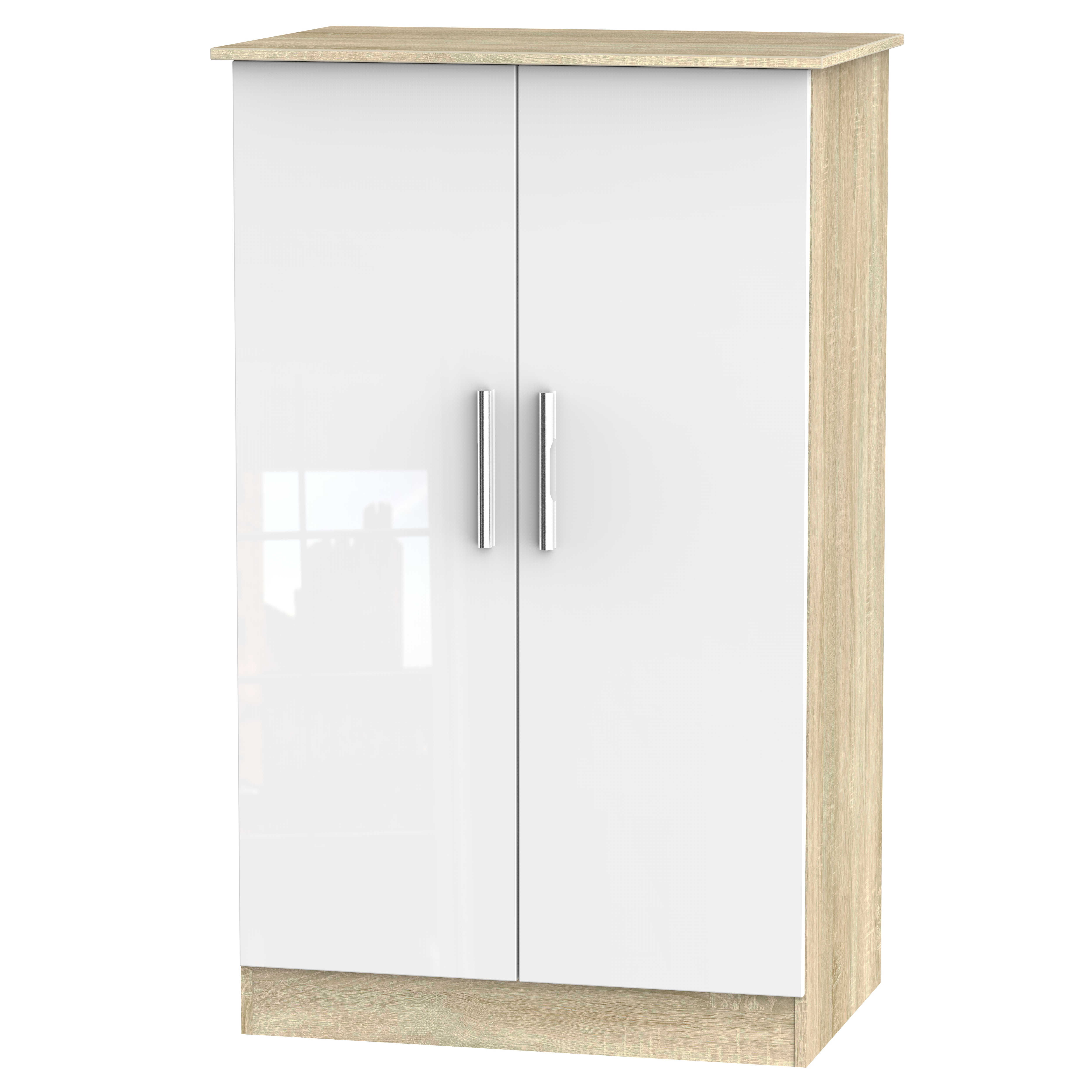 Manhattan 2ft 6in Plain Midi Wardrobe