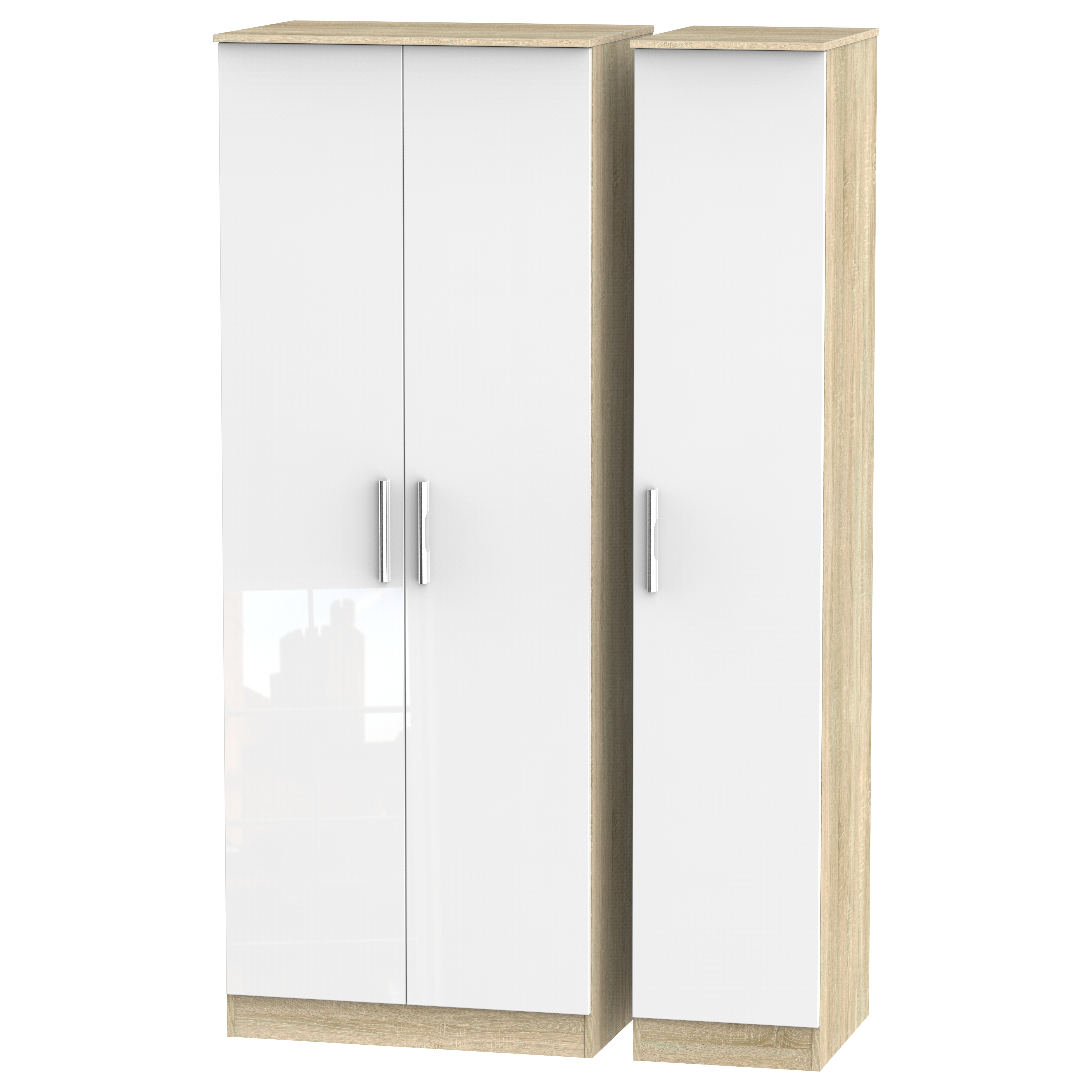 Manhattan Triple Plain Wardrobe