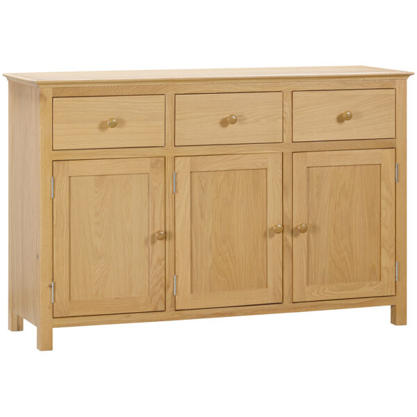 Napa Oak 3 Door Sideboard