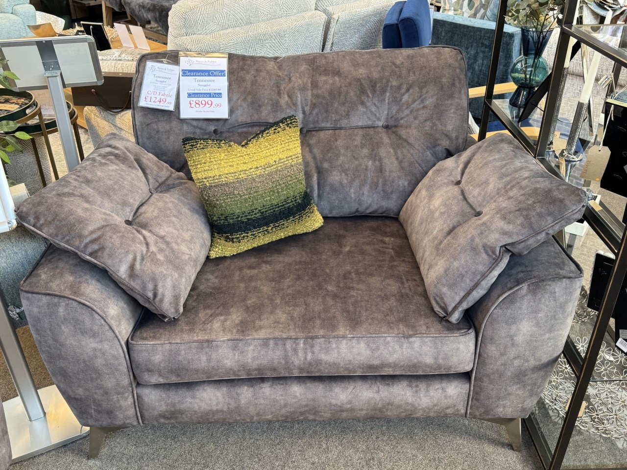Tennessee Snuggler sofa.
