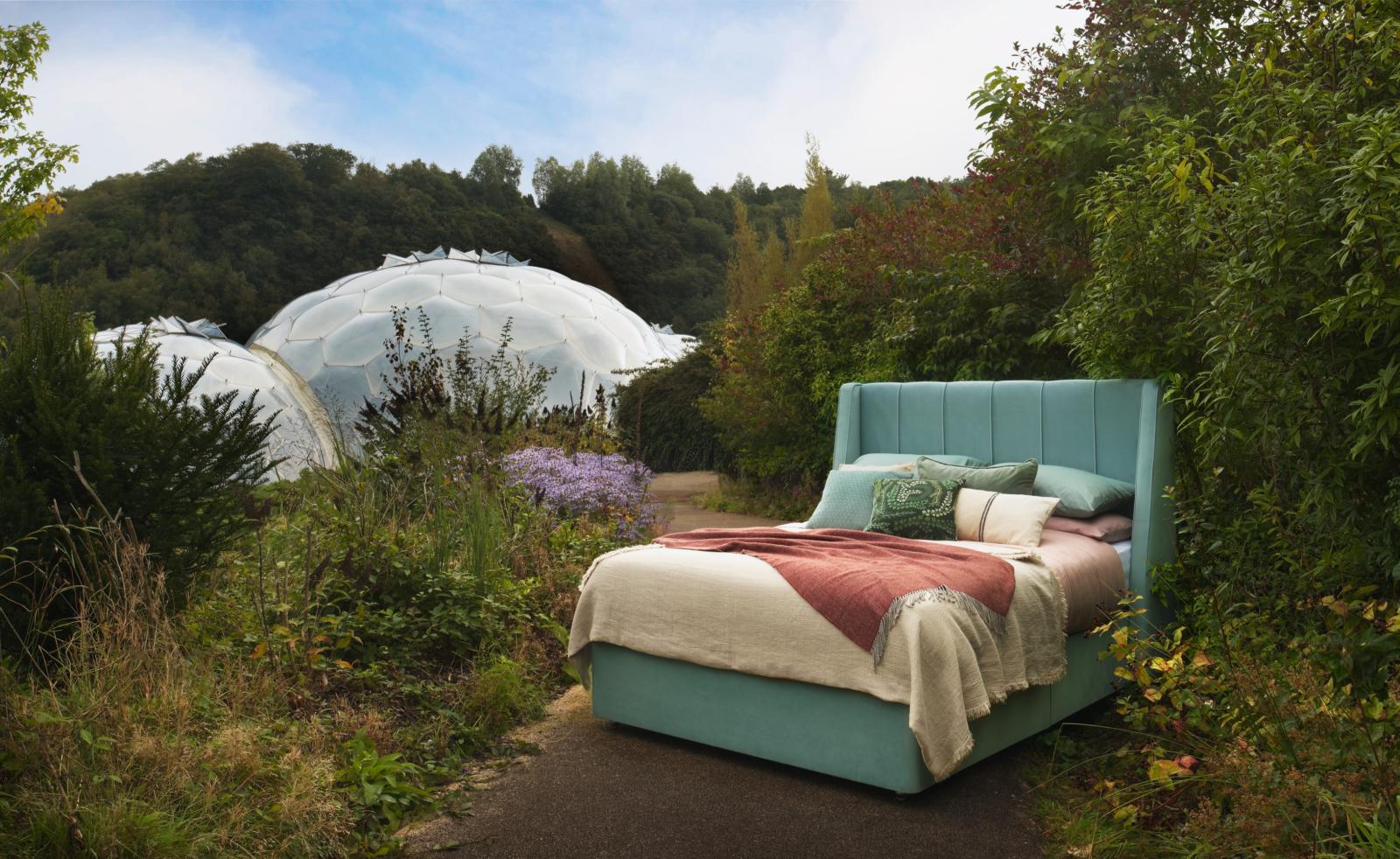 Hypnos luxury bed in a restful bedroom interior