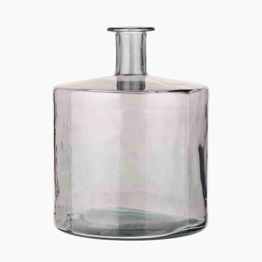 Grey bottle vase