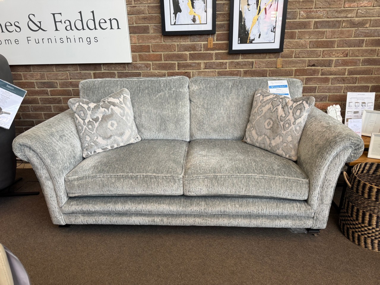 Milan 3 Seater Sofa