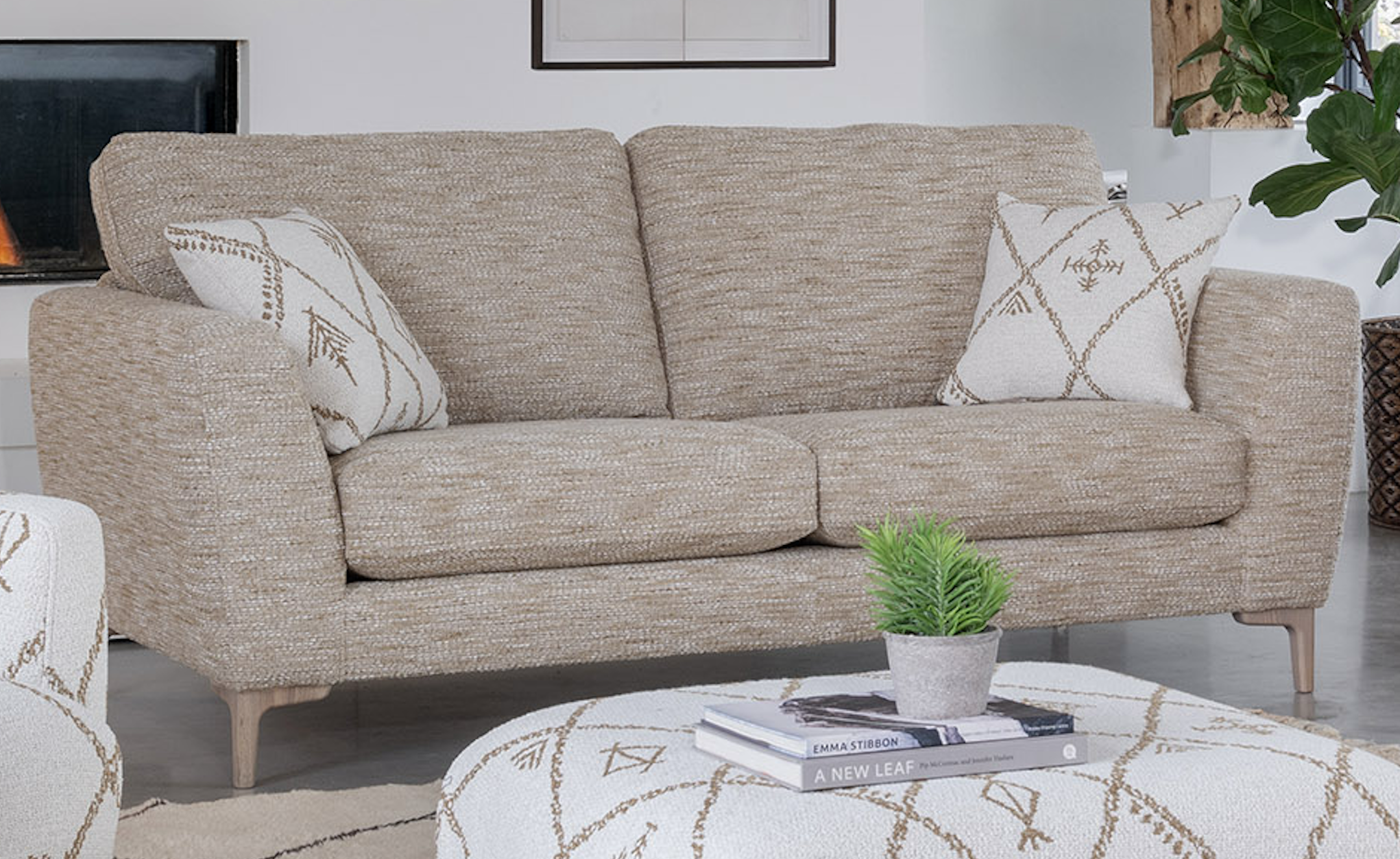 Jakarta 3 Seater Standard Back Sofa
