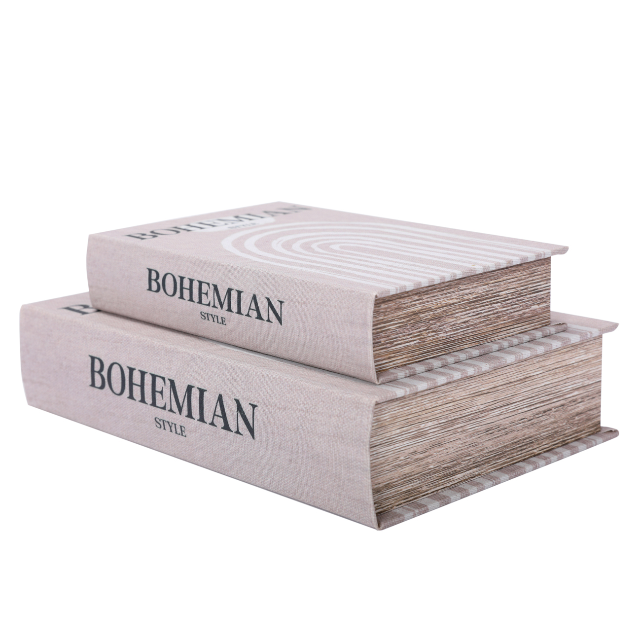 Bohemian Set of 2 Book Boxes