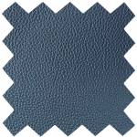 Navy Plush Faux Leather