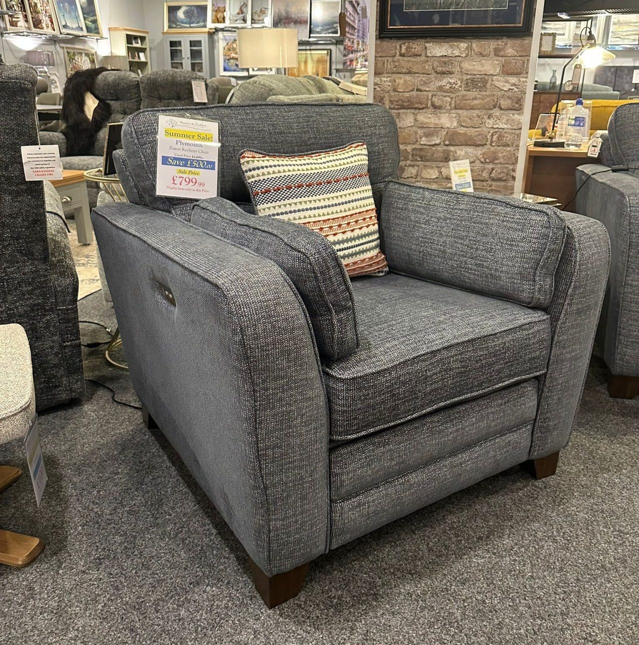 Plymouth Power Recliner Chair