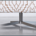Brushed nickel metal